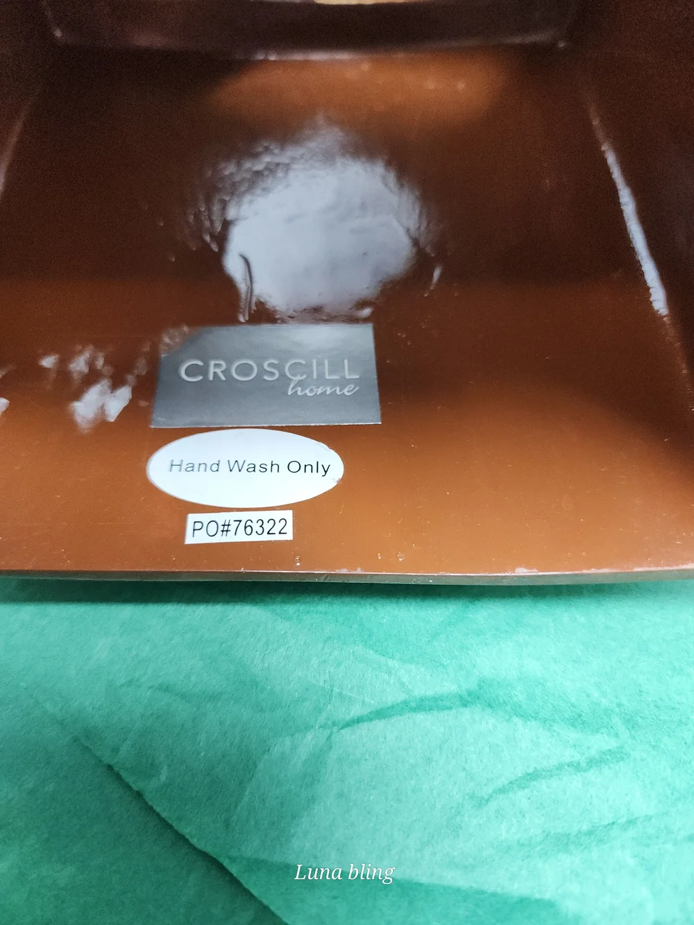 Croscill decorative tray